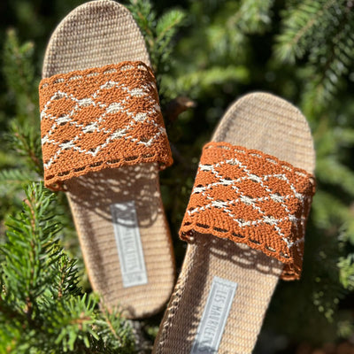 LES MAURICETTES Ariane Sandals in Tan