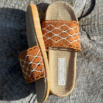 LES MAURICETTES Ariane Sandals in Tan
