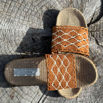 LES MAURICETTES Ariane Sandals in Tan