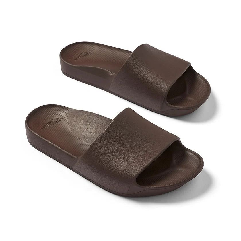 ARCHIES Arch Support Slides in Brown