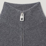 BELSTAFF Atol Full Zip Cardigan in Graphite