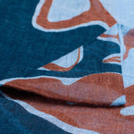 LOVAT&GREEN Aurora Linen Scarf in Blue