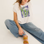TINSELS Ava Paradiso T Shirt in Salt