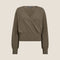 MOS MOSH MMAdy Cashmere Wrap Knit in Brindle