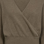 MOS MOSH MMAdy Cashmere Wrap Knit in Brindle