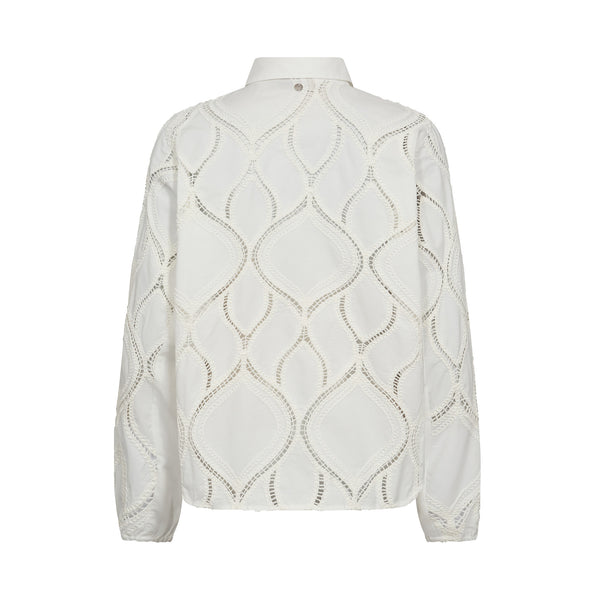 MOS MOSH MMNolin Caminno Shirt in Ecru