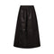 MOS MOSH MMDeena Leather Skirt in Black
