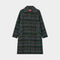 HEYANNO MMHBelieve Check Coat in Deep Forest