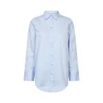 MOS MOSH MMWinola Cotton Twill Shirt in Light Blue