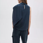 RAG & BONE Adela Silk Top in Salute