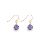 WANDERLUST LIFE Isla Drop Earrings in Alexandrite Quartz