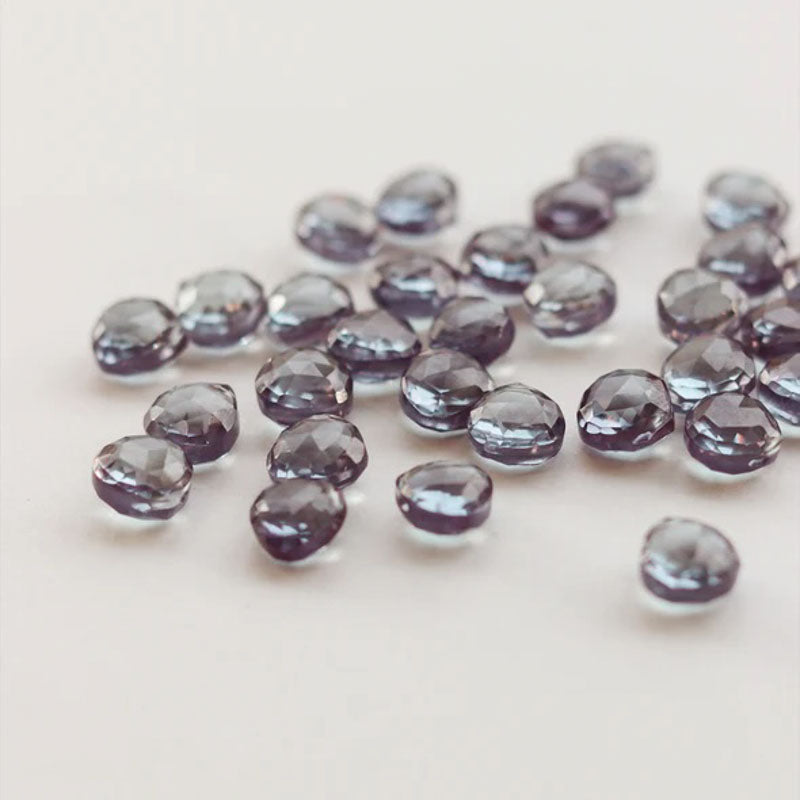 WANDERLUST LIFE Isla Drop Earrings in Alexandrite Quartz