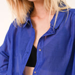 SACRECOEUR Ali Shirt in Cosmo Blue