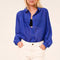 SACRECOEUR Ali Shirt in Cosmo Blue