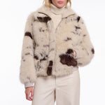 RINO & PELLE Ambre Short Jacket in Cow Girl