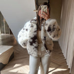 RINO & PELLE Ambre Short Jacket in Cow Girl