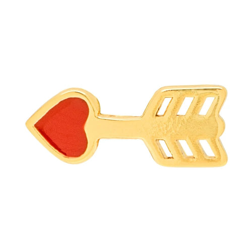 LULU COPENHAGEN Amor Earring 1pcs, Gold Plated