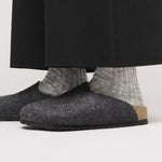 BIRKENSTOCK Amsterdam Home Shoe in Anthracite