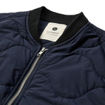 ANERKJENDT Akrobin Quilt Gilet in Sky Captain