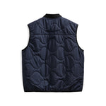 ANERKJENDT Akrobin Quilt Gilet in Sky Captain