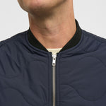 ANERKJENDT Akrobin Quilt Gilet in Sky Captain