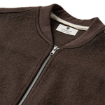 ANERKJENDT Akrobin Boiled Wool Gilet in Delicioso