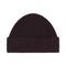 QUINTON & CHADWICK Angora Tuck Stitch Beanie in Ebony