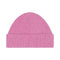 QUINTON & CHADWICK Angora Tuck Stitch Beanie in Fondant
