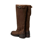PAVEMENT Anine Suede Boots in Brown