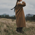 ANNE-MI Bay Long Trenchcoat in Ermine