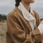 ANNE-MI Bay Long Trenchcoat in Ermine