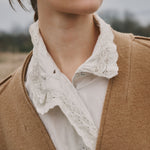 ANNE-MI Bay Long Trenchcoat in Ermine