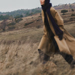 ANNE-MI Bay Long Trenchcoat in Ermine