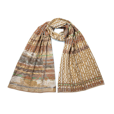 LETOL Anselme Scarf in Brown