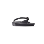 ARCHIES Arch Support Flip Flops in Black