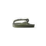 ARCHIES Arch Support Flip Flops in Olive