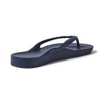 ARCHIES Arch Support Flip Flops in Navy