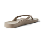ARCHIES Arch Support Flip Flops in Taupe