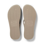 ARCHIES Arch Support Flip Flops in Taupe