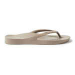 ARCHIES Arch Support Flip Flops in Taupe