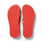 ARCHIES Arch Support Flip Flops in Coral