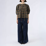 ORFEO Arizona Blouse in Brown Tiles