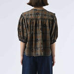 ORFEO Arizona Blouse in Brown Tiles