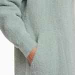 RINO & PELLE Arline Long Big Sleeves Cardigan in Manor Grey