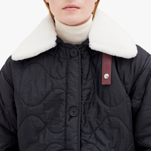 MARFA STANCE Aviator Collar in Natural/Olive