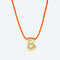 LA MOME BIJOU B Initial Joy Letter Necklace in Gold