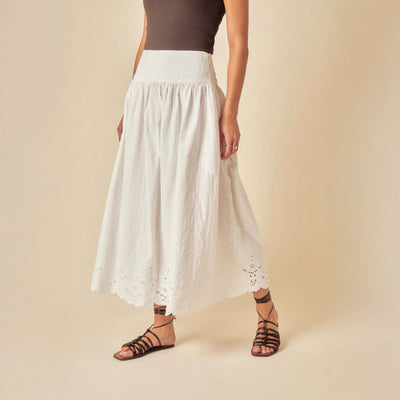 NOBODYS CHILD Layla Skirt in White