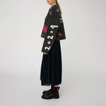 STELLA NOVA Chalk Board Jacket in Almost Black