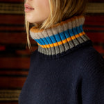 BONTE Bailey Jumper in Navy/Multi