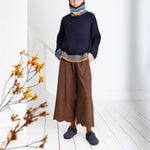 BONTE Bailey Jumper in Navy/Multi